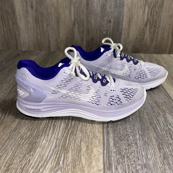 Nike Lunarglide 5 Purple Women’s US Size 5.5 Running Sneaker Shoes 599395-501 - Picture 1 of 11